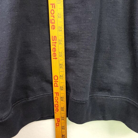 Disney Vintage 80's Golf Collection Pullover 1/4 Zip Sweatshirt 2XL Navy Beige - Picture 8 of 9